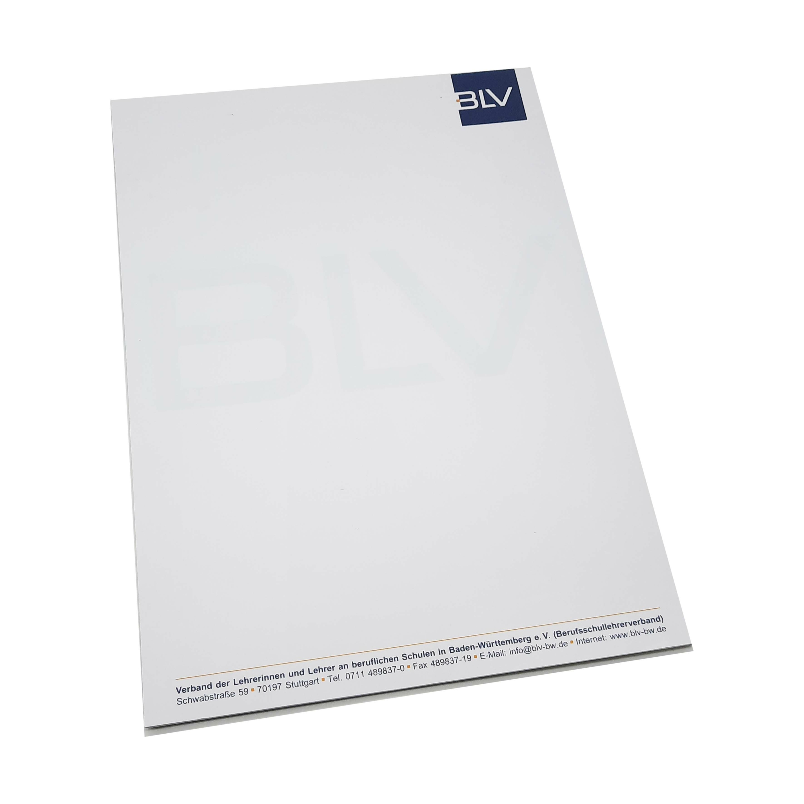 BLV BW Werbemittel S041 BLV Block Din A4