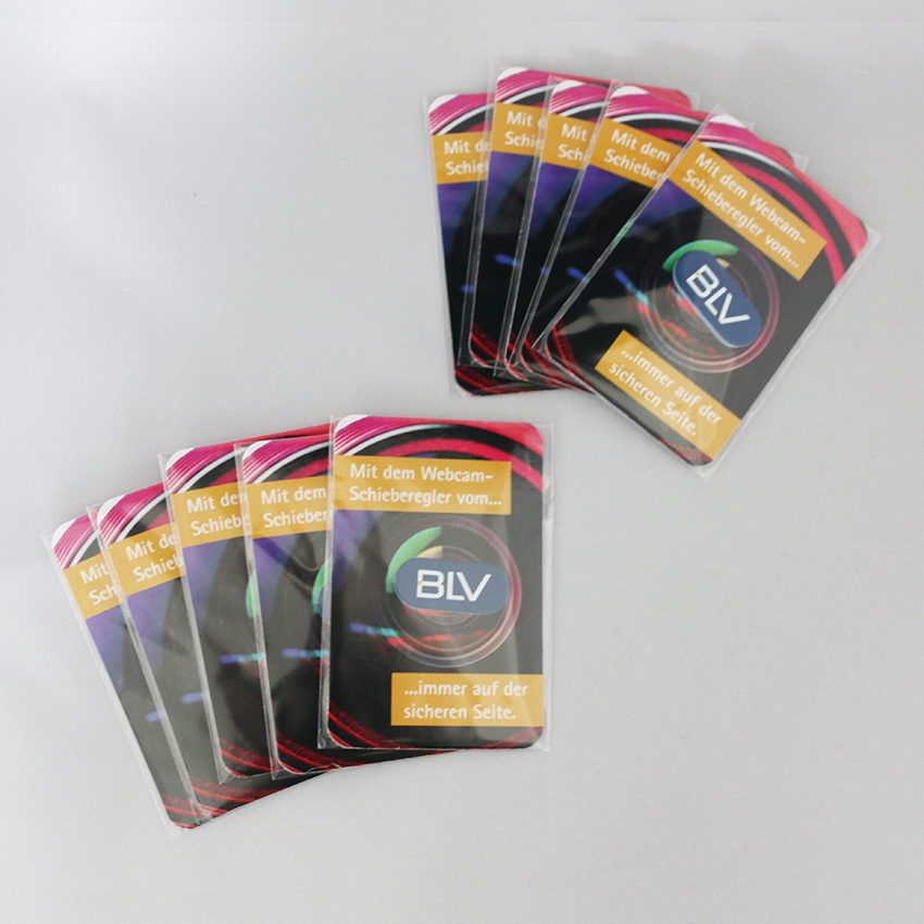 BLV BW Werbemittel S310 Webcam Schieberegler 10er Pack