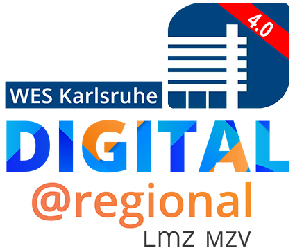 Logo digital@regional WES 4.0 LMZ MZV 2021
