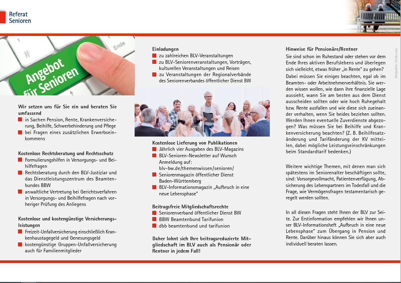 BLV-Flyer: Referat Senioren (1 Ex.)