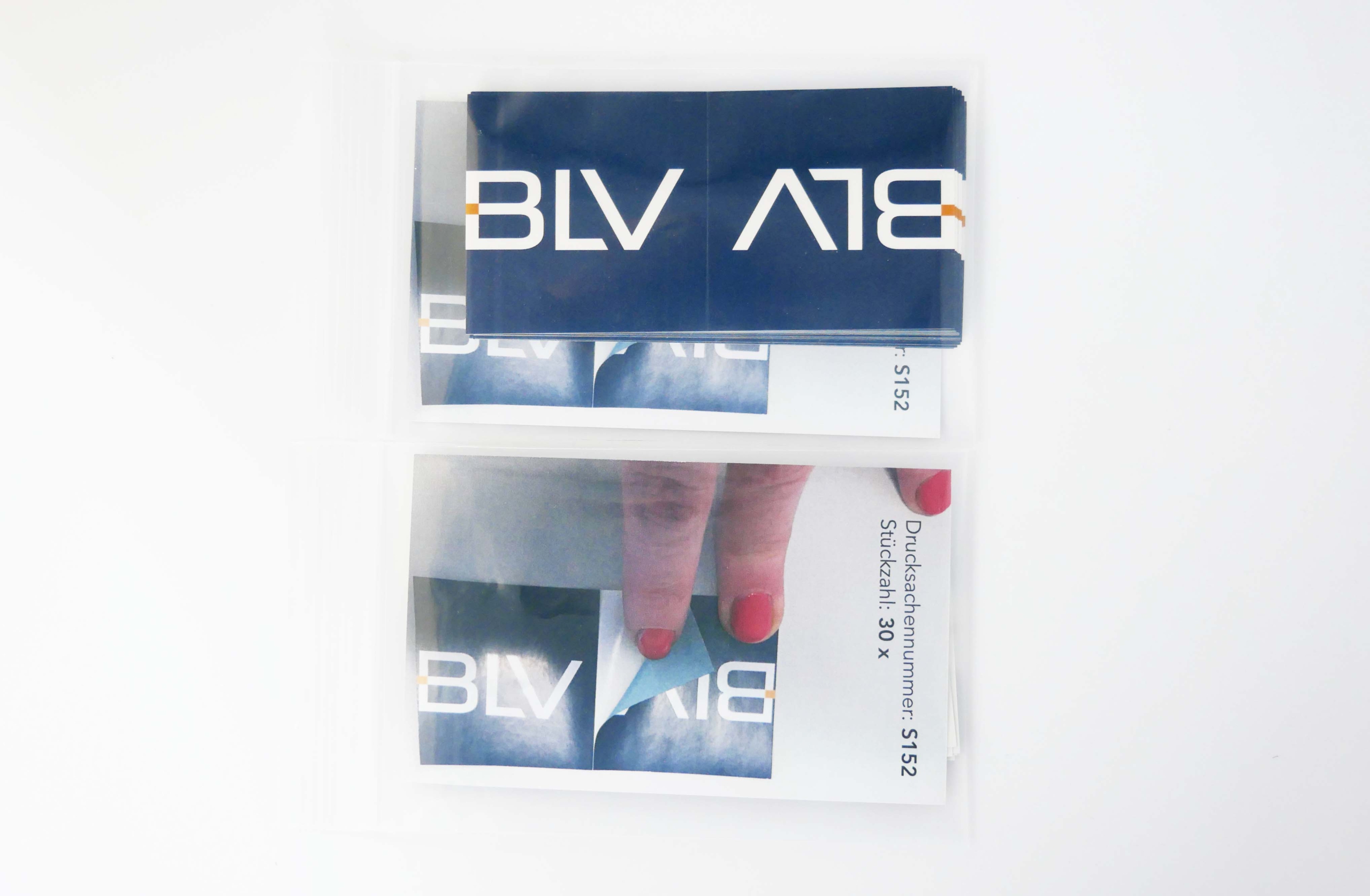 BLV Etiketten zum Aufkleben - groß (30 Stk.)