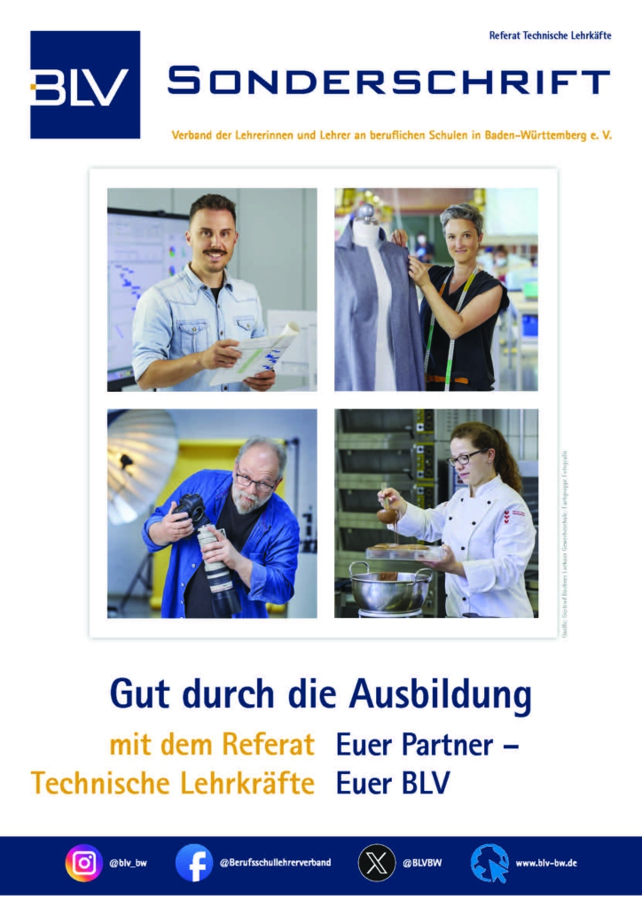 BLV-Broschüre: „Sonderschrift für Technische Lehrkräfte" (1 Ex.)