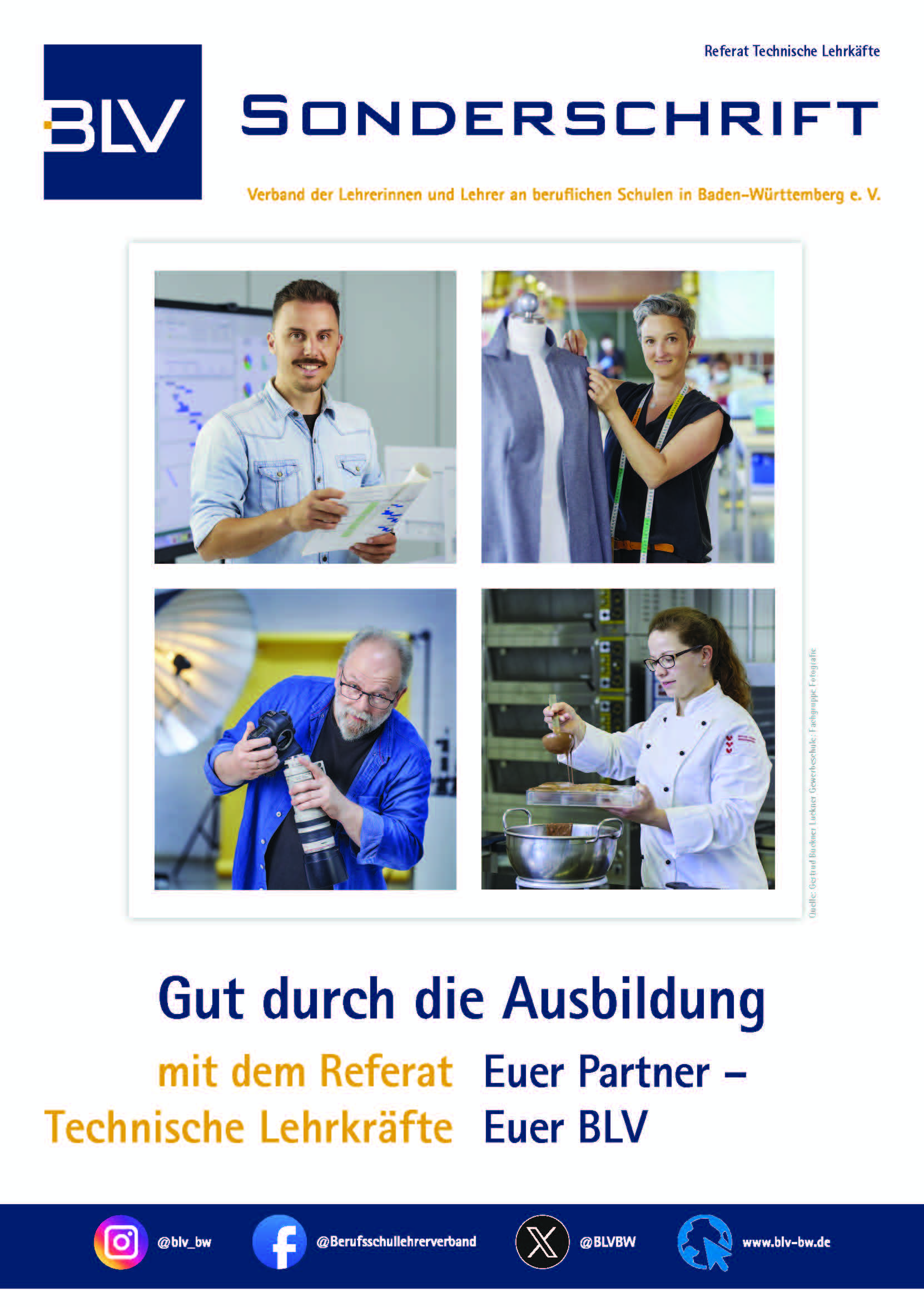 BLV-Broschüre: „Sonderschrift für Technische Lehrkräfte" (1 Ex.)